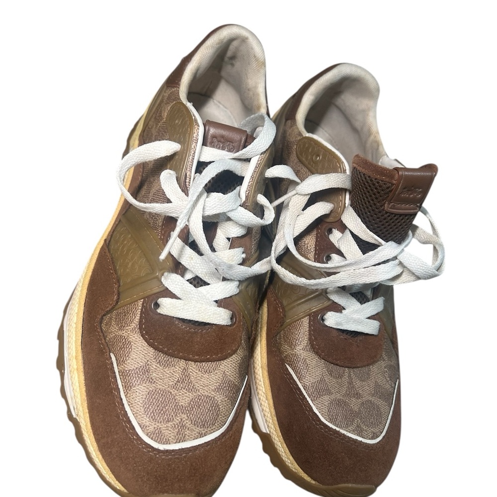 Coach New York khaki signature C143 G3525
shoes sneakers new mens size 12 EUR 46